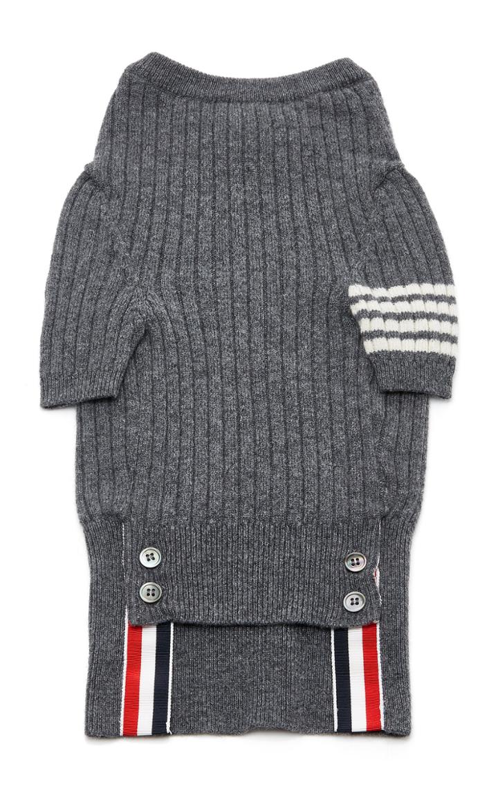 Thom Browne Canine Crew Neck Dog Sweater