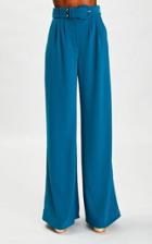 Moda Operandi Sergio Hudson Pleated Crepe Wide-leg Pants