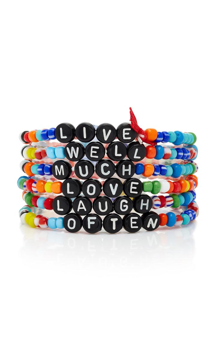 Roxanne Assoulin Set-of-six Beaded Bracelets
