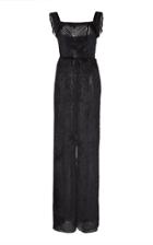 Sandra Mansour Panthre Mousseline Velvet Jumpsuit