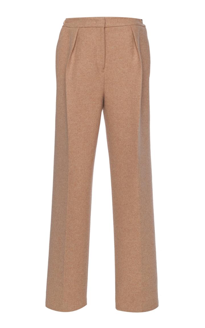 Jil Sander Wool Wide-leg Trousers