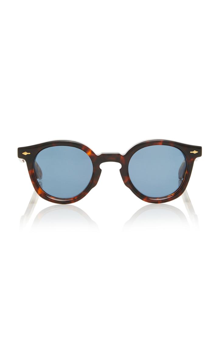 Jacques Marie Mage Felix Round-frame Acetate Sunglasses