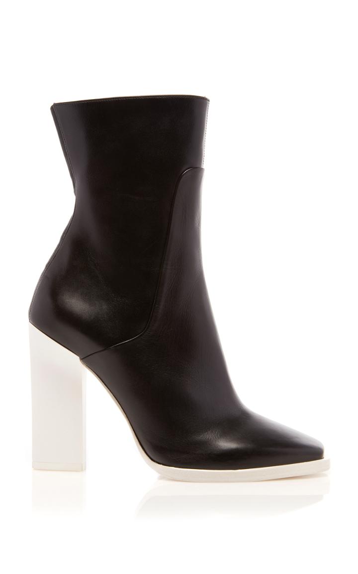 Lanvin Contrast Heel Boot