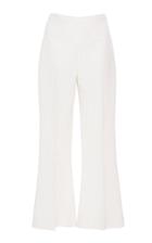 Christian Siriano Cropped Silk-blend Moire Pants