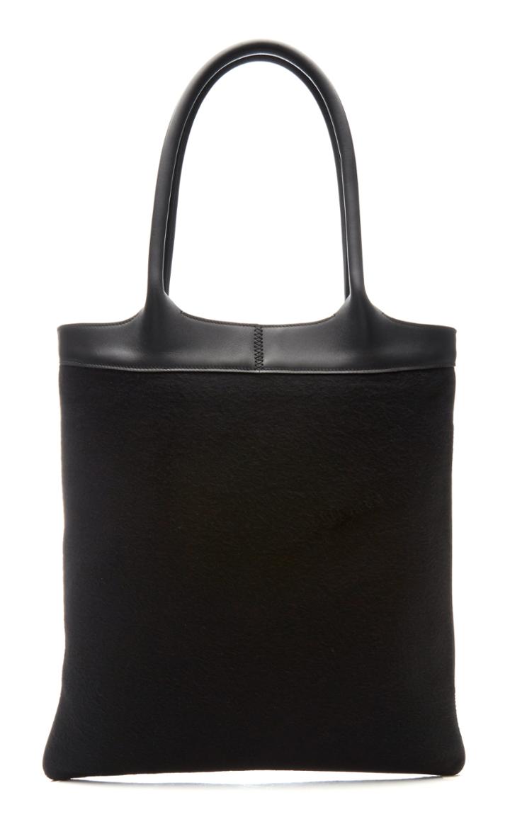 Moda Operandi Gabriela Hearst Classic Cashmere And Leather Tote
