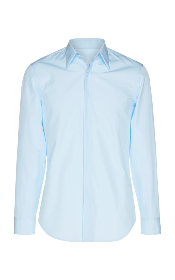 Maison Margiela Cotton-poplin Button-up Dress Shirt