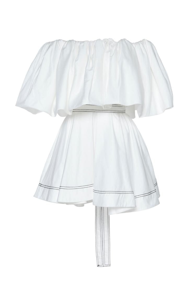 Moda Operandi Aje Prima Puff Cotton Mini Dress Size: 4