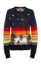 N21 Metallic-trim Embroidered Sweater