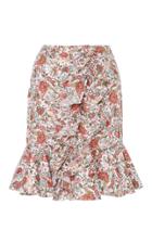 Caroline Constas Ruffle Mini Skirt