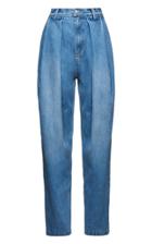 Moda Operandi Magda Butrym Pleated Rigid High-rise Tapered-leg Jeans