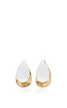 Charlotte Chesnais Gold-dipped And Silver Earrings