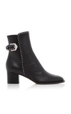 Givenchy Studded Leather Ankle Boots Size: 35