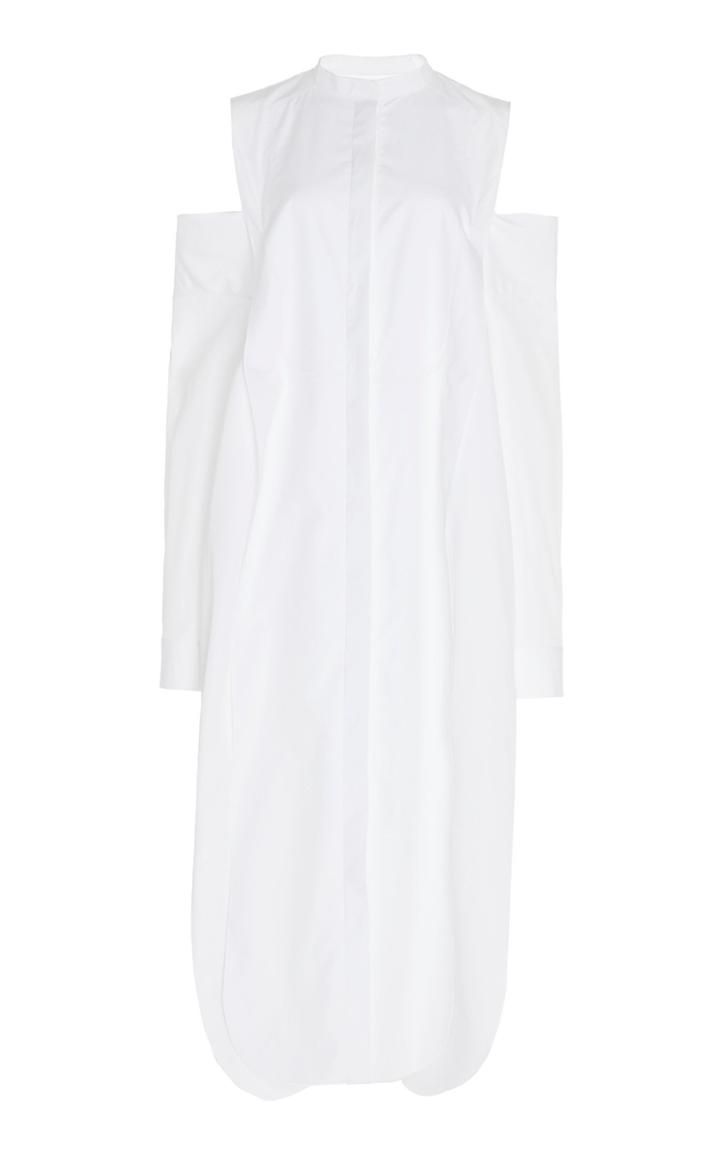 Maison Rabih Kayrouz Striped Poplin Dress