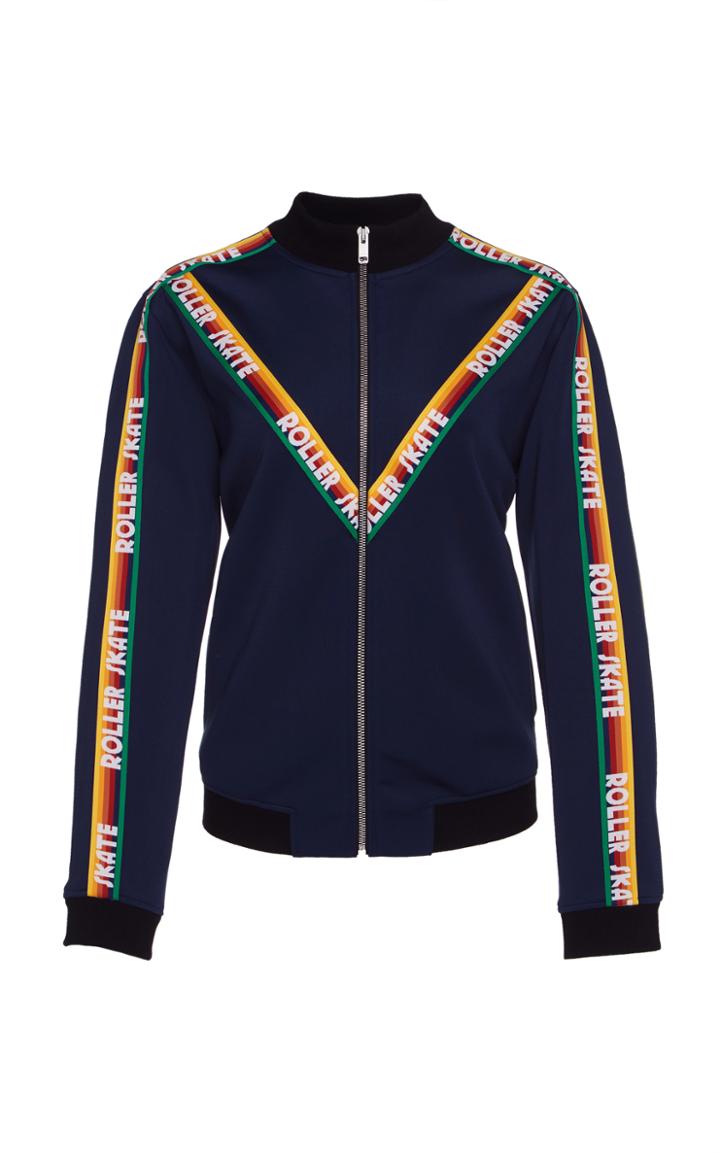 Mira Mikati Roller Skate Ribbon Track Jacket