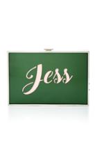 Reine Light Up Customizable Funky Font Box Clutch