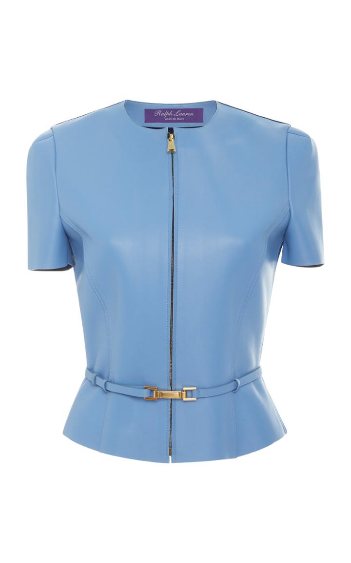 Ralph Lauren Leather Azalea Jacket