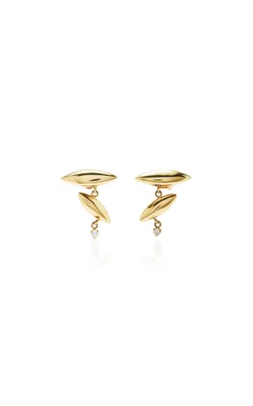 Wwake Formation Earrings With Diamonds