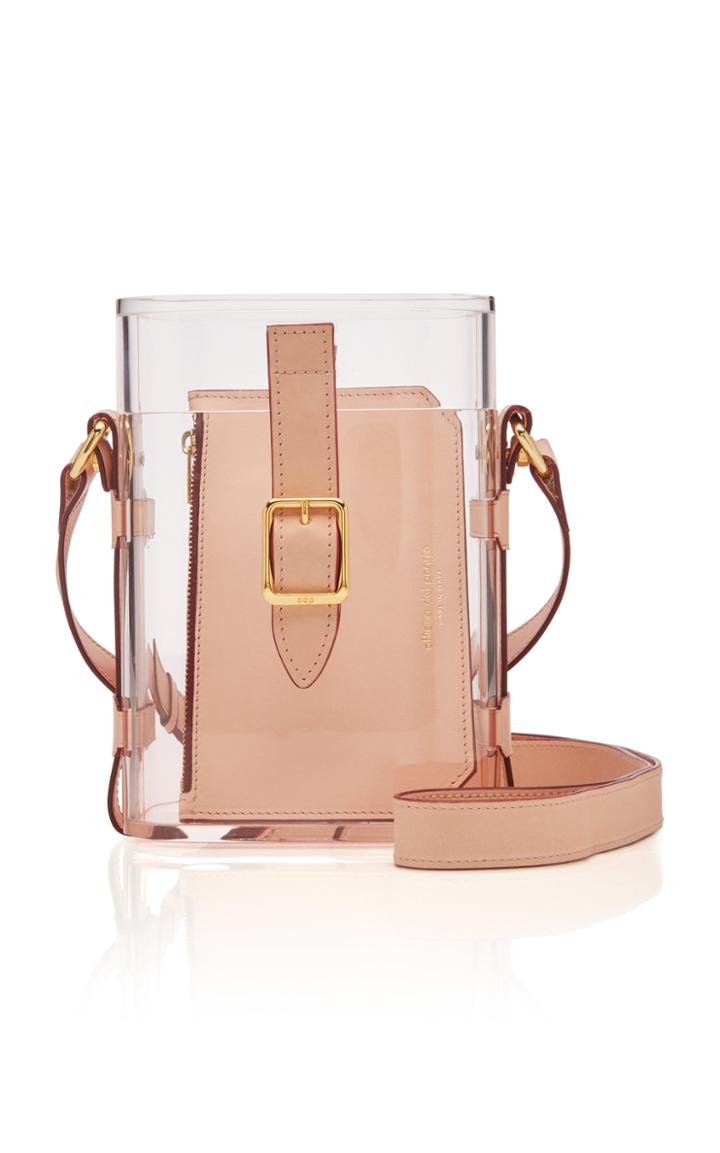 Officina Del Poggio Mini Safari Acrylic And Leather Shoulder Bag