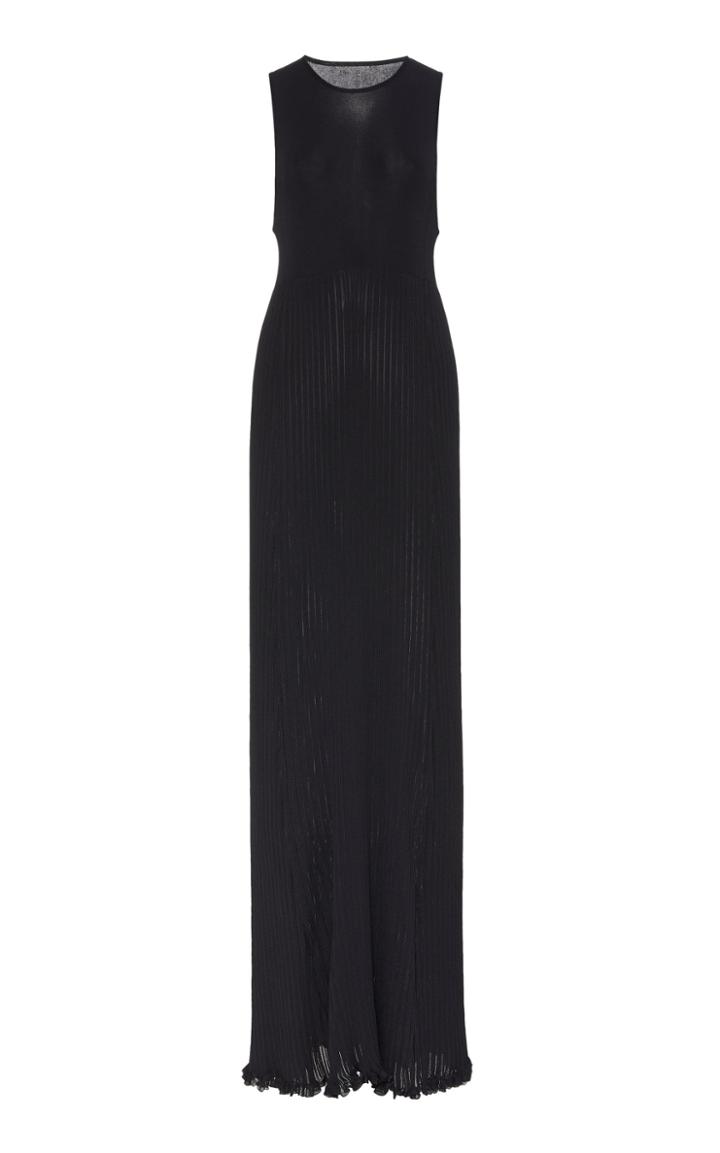 Moda Operandi Marina Moscone Sleeveless Pliss Dress Size: Xs