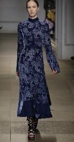 Erdem Specialorder-christina Dress Devore Velvet