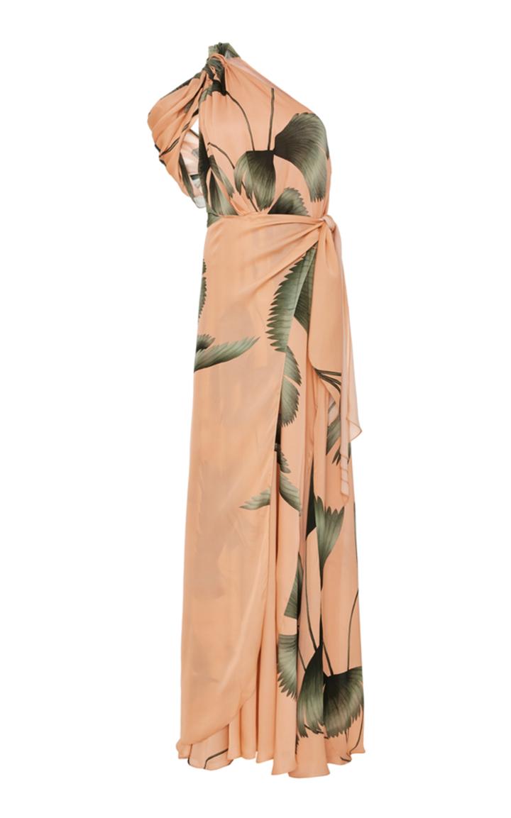 Johanna Ortiz St Barthelemy Silk Georgette Dress
