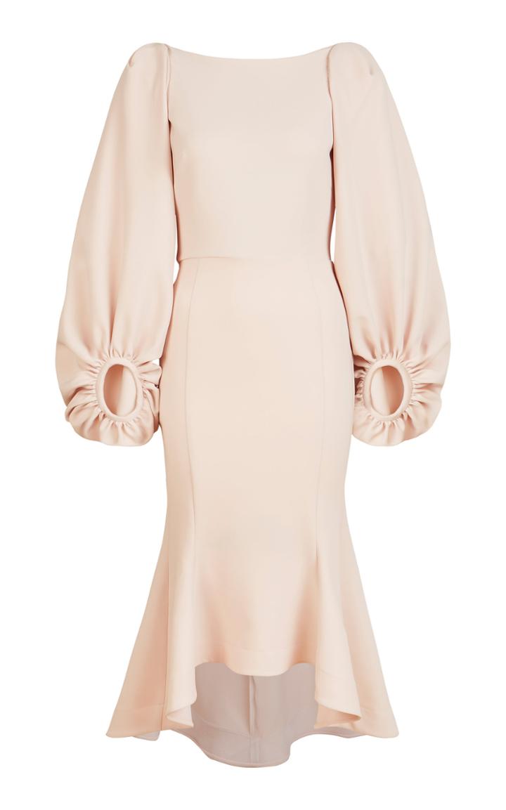 Lana Mueller Elani Flutter Knee Length Dress