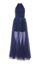 Moda Operandi Burnett New York Sequined Tulle-overlay Gown Size: 0