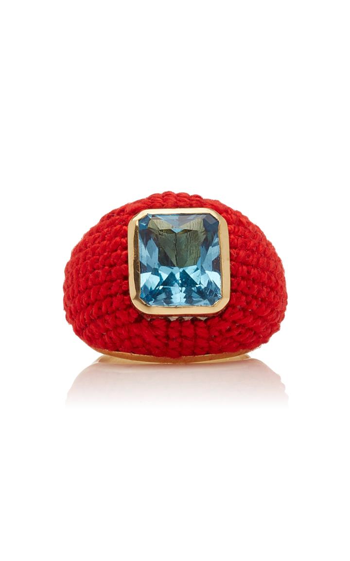 Moda Operandi Maria Frering Red Study Of Colourbomb Ring