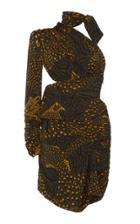 Dundas Leopard Print Jersey Dress