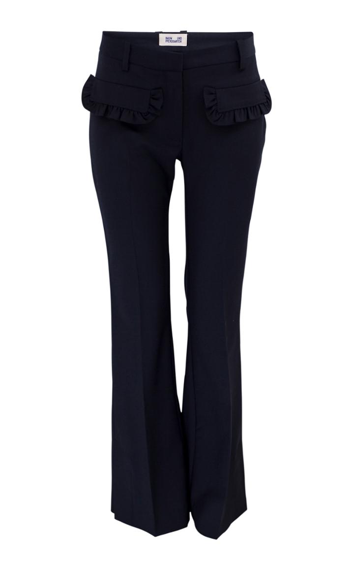 Baum Und Pferdgarten Nidra Ruffle Pocket Flare Pants