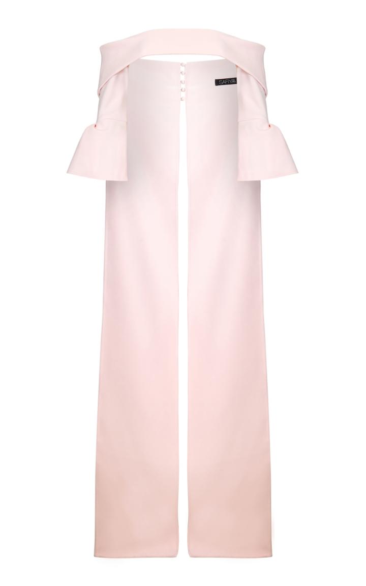 Safiyaa Bellflower Short Bell Sleeve Cape