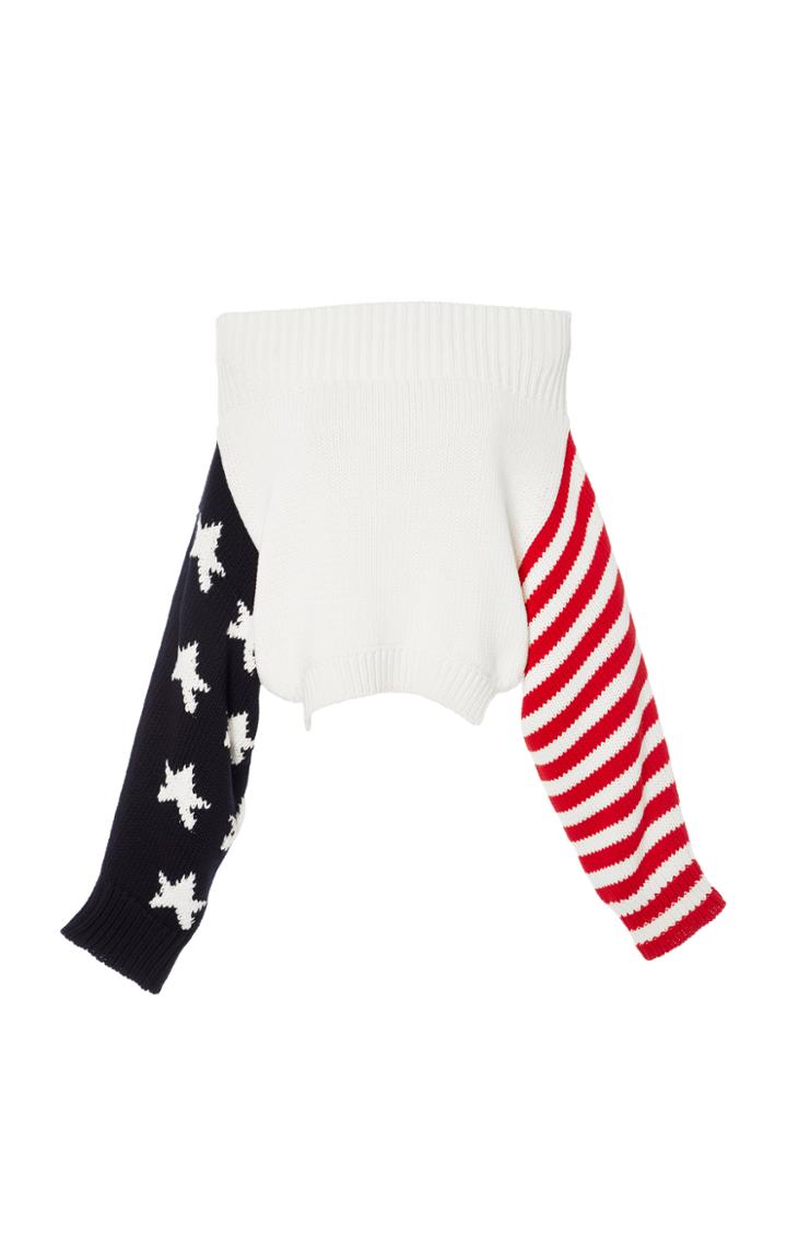 Monse Stars & Stripes Sweater