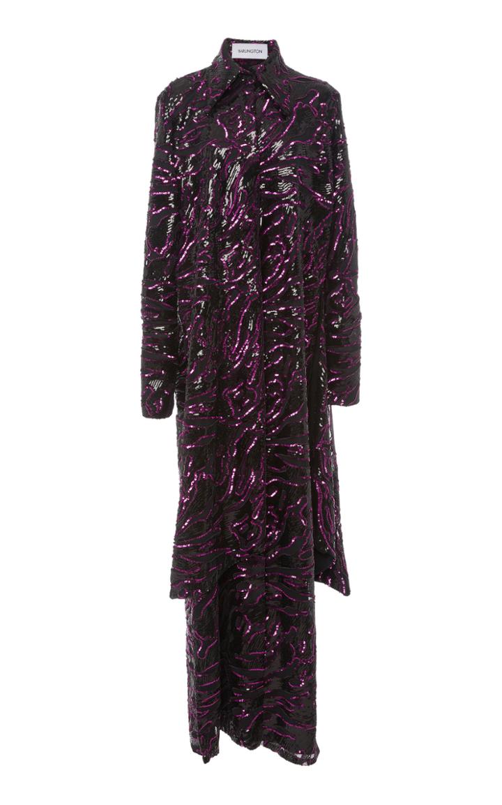16arlington Sequin Shirt Dress