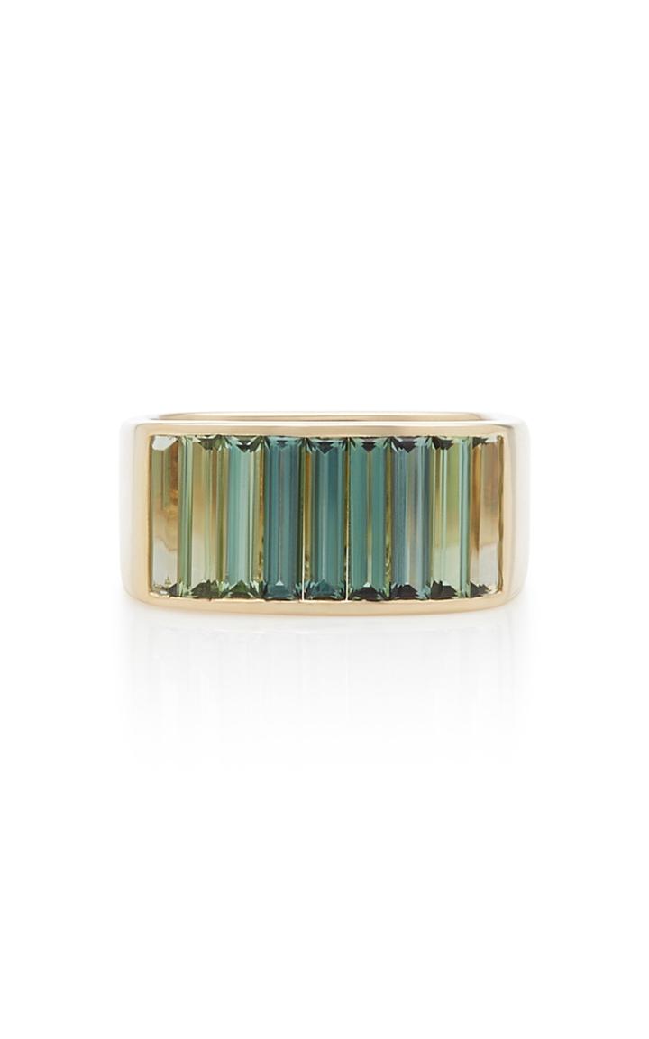 Jane Taylor Tourmaline 14k Yellow Gold Ring