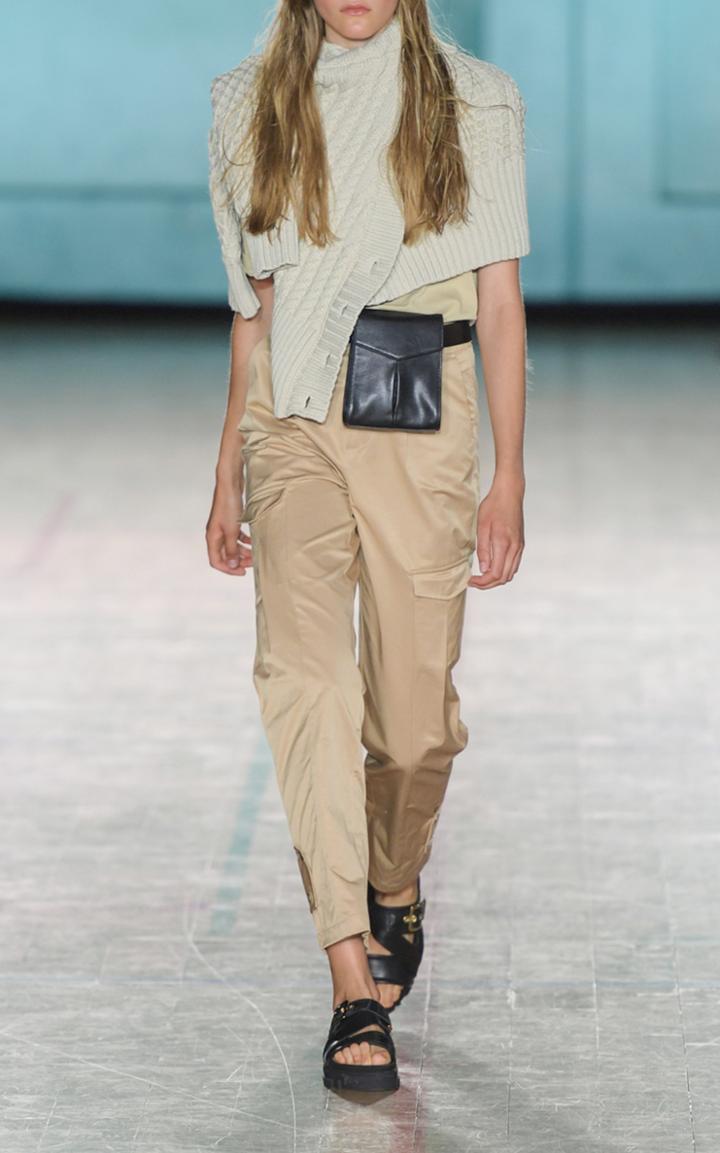 Holzweiler Dunder Cotton Tapered Leg Trousers