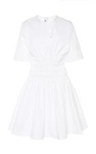 Moda Operandi Maison Rabih Kayrouz Ruched Cotton-poplin Dress Size: 36