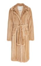 Pologeorgis Elizabeth Mink Trench Coat