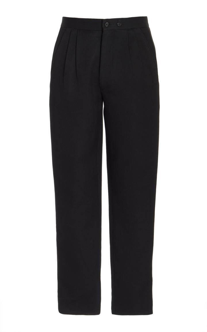 Moda Operandi Bode Black Tuxedo Trousers