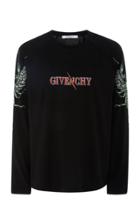 Givenchy Printed Cotton-jersey T-shirt