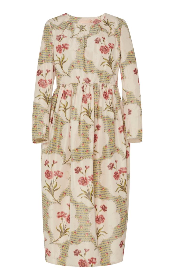 Brock Collection Pierina Cotton-blend Floral Dress