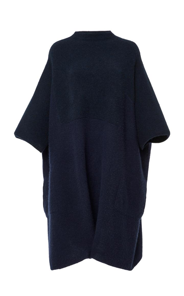 The Elder Statesman M'o Exclusive Guatemala Nueva Poncho Dress