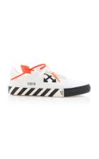 Off-white C/o Virgil Abloh Vulcanized Striped Canvas Low-top Sneakers