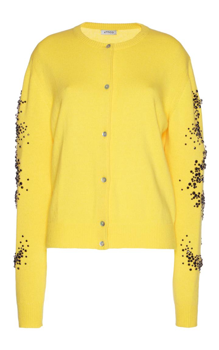 Attico Cecilia Wool Cardigan