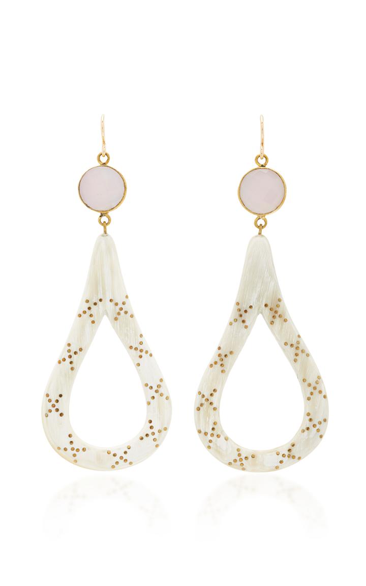 Ashley Pittman Light Horn Vyombo Earring