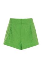 Dundas Leopard-jacquard Wool-blend Shorts