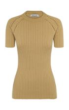 Anna Quan Billie Ribbed Cotton Top