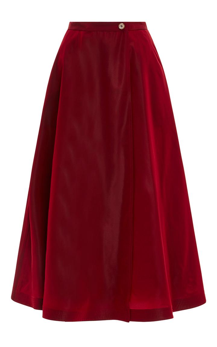 Tome Taffeta A-line Skirt