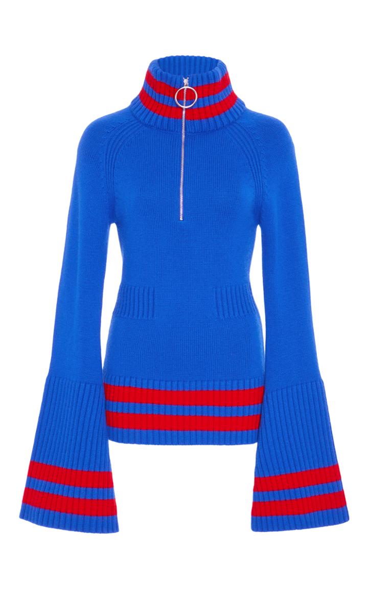 Jamie Wei Huang Cashmere Bell Sleeve Top