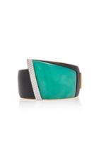 Fratelli Piccini African Wave 18k Gold Multi-stone Bracelet