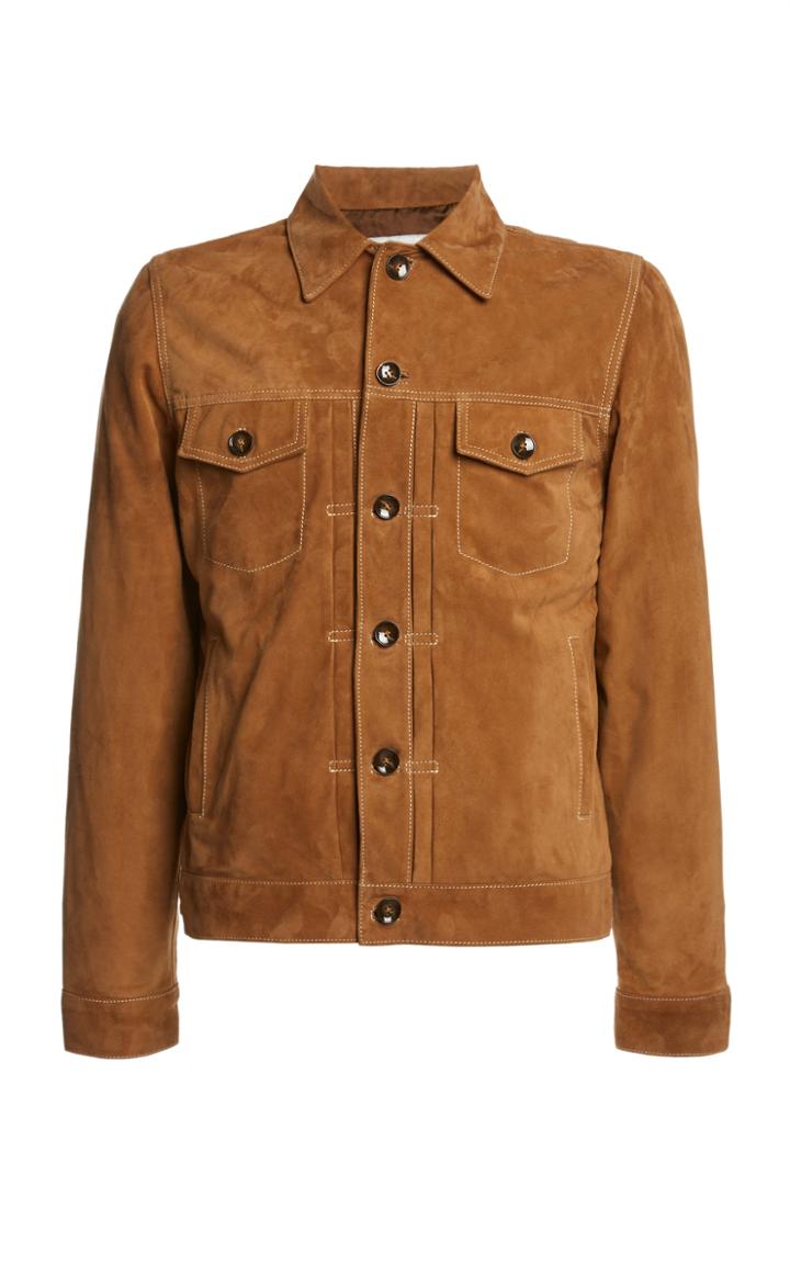 Moda Operandi Officine Gnrale Liam Suede Jacket
